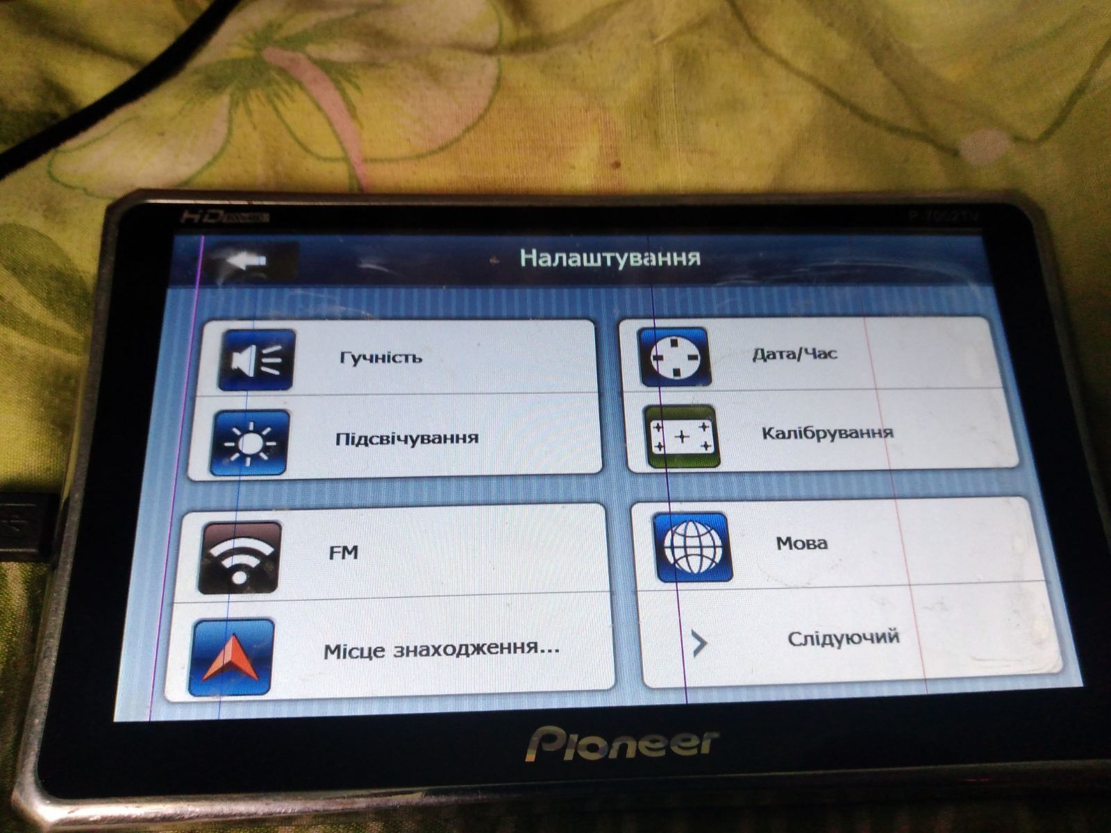 Продам навігатор Pioneer P---7002