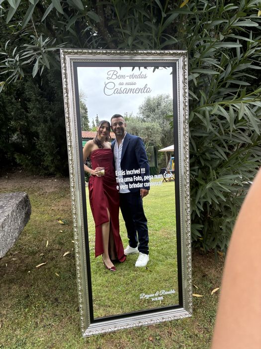 Espelho selfie - para fotos em eventos