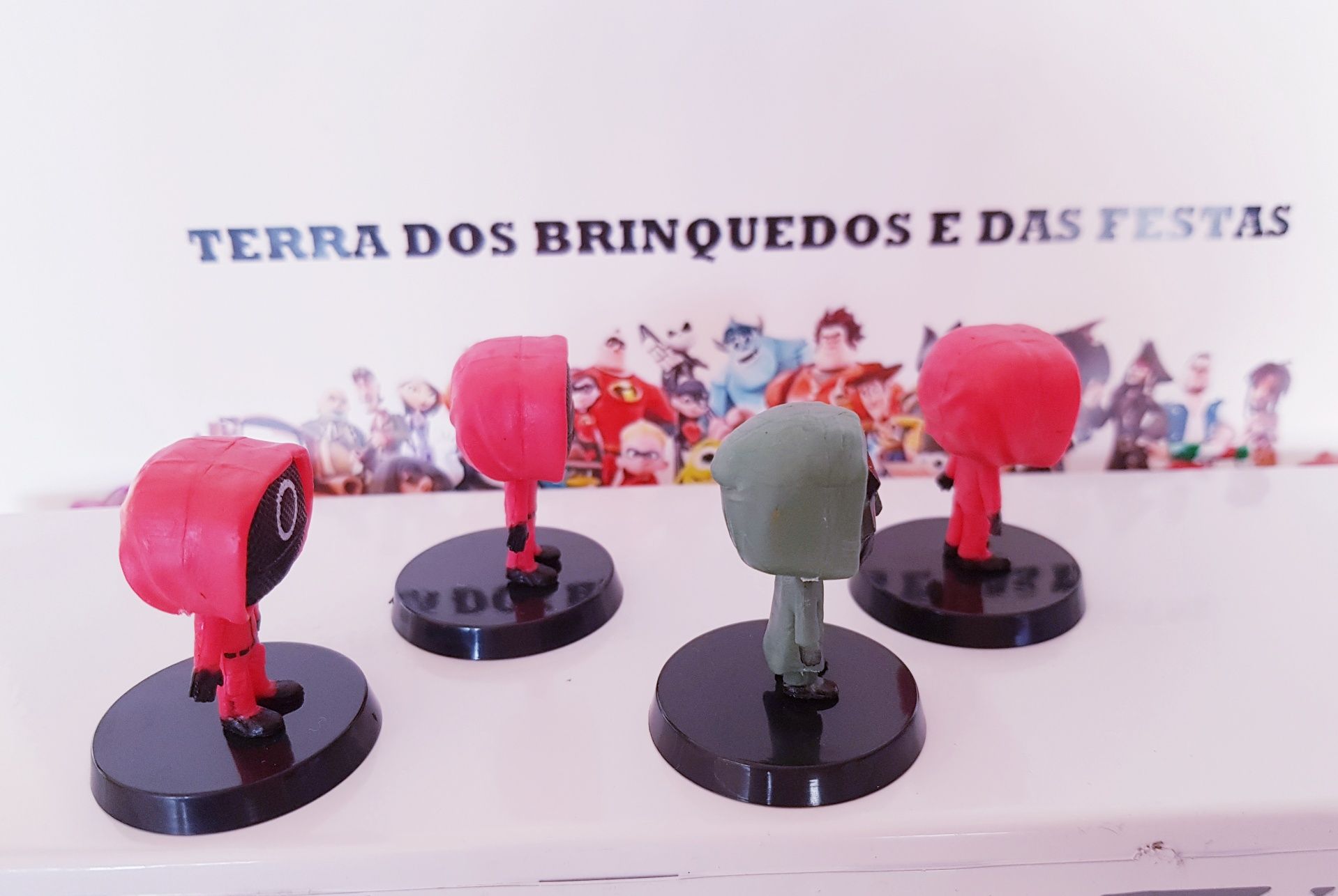 Conjunto 4 pcs Squid Game (Portes Incluidos)