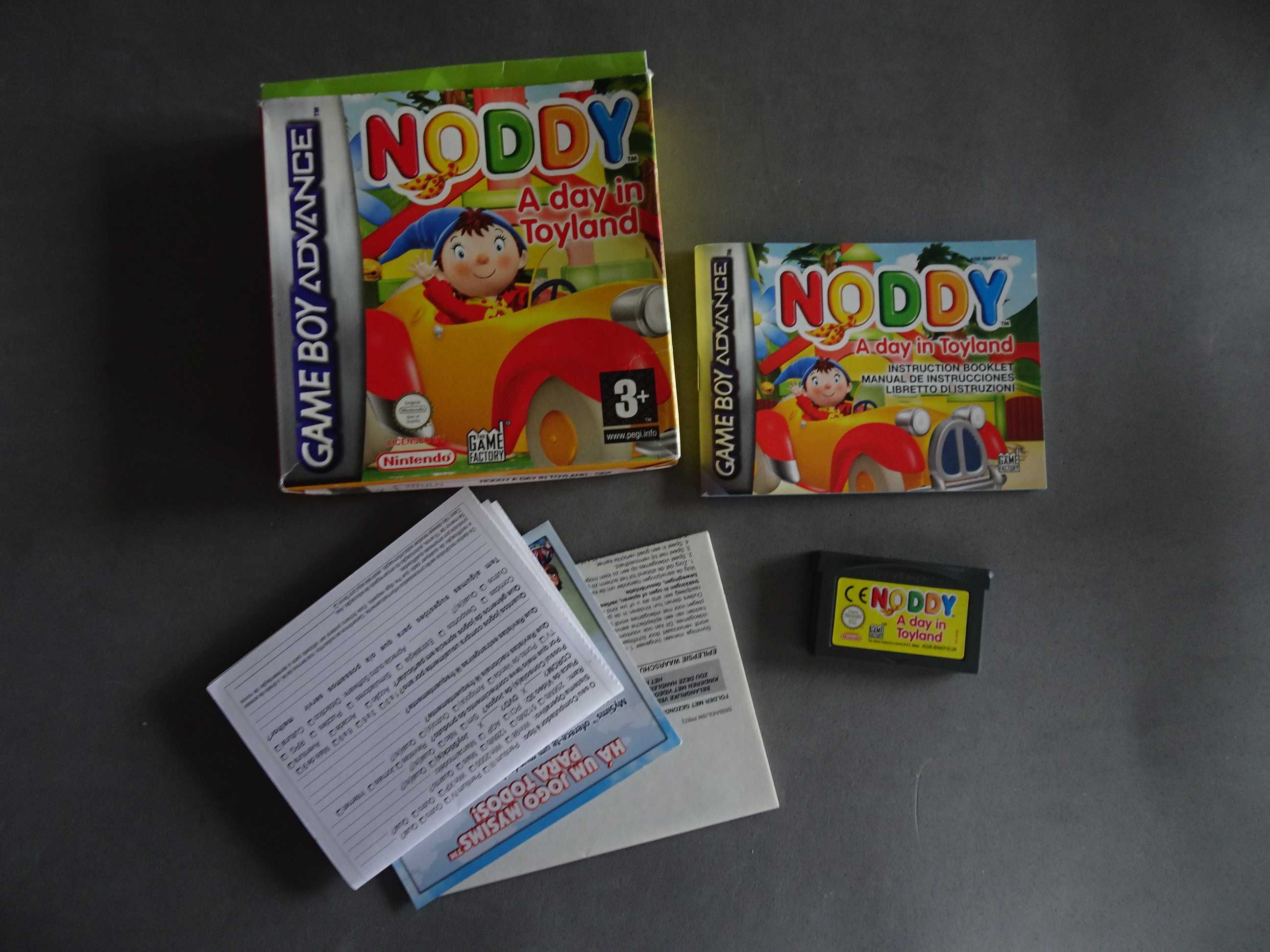 Jogo Game Boy Advance Noddy A Day in Tayland