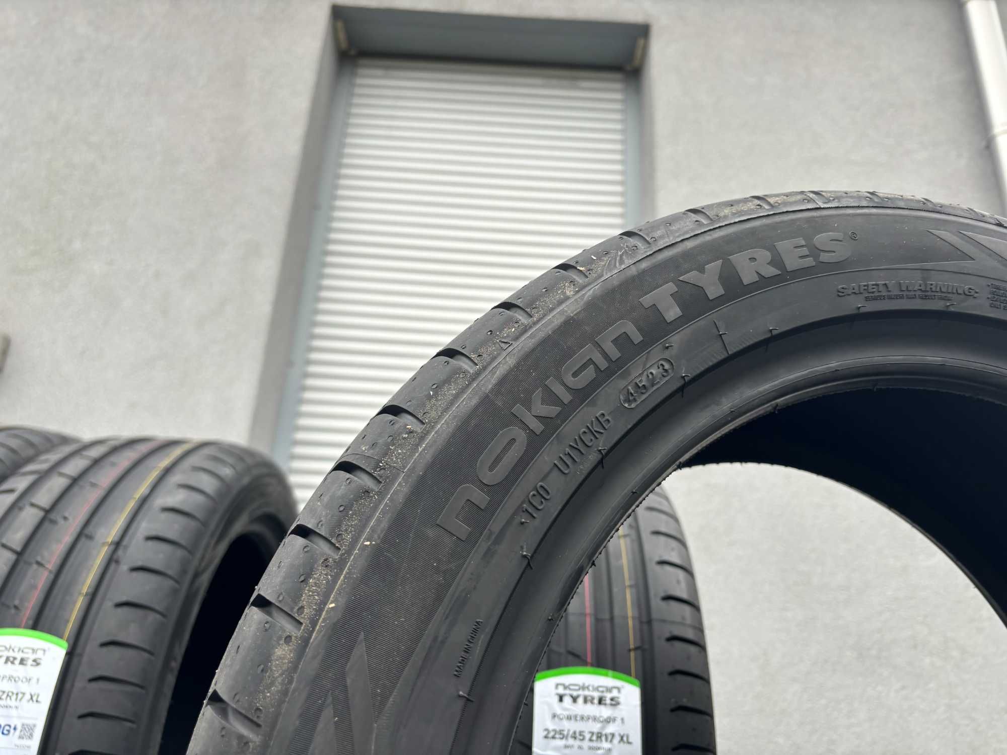 Letnia 225/45R17 Nokian PowerProof 94Y XL C,A,69db Prosto z fabryki