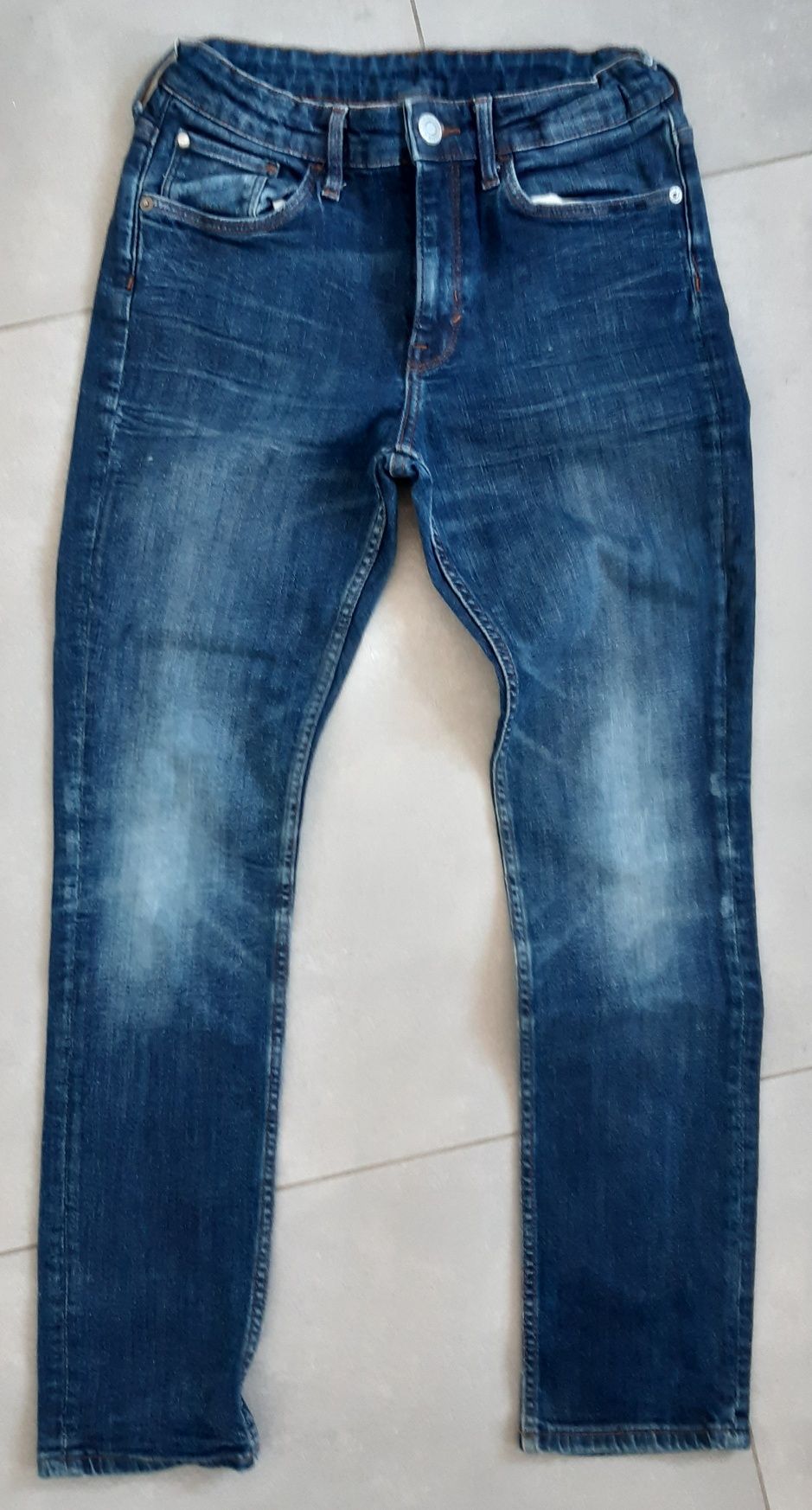 Jeansy H&M 164 spodnie dżinsowe HM jeansowe