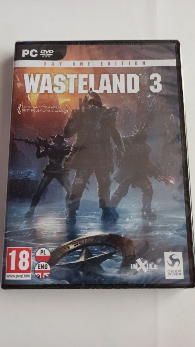 Wasteland 3 Day One Edition + Bonus PC Polska wersja nowa folia..