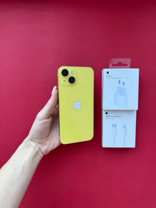 iPhone 14 128gb! Фізична сім! + Комлект! Айфон 14 Apple