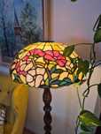 Stojąca lampa witrażowa Tiffany style