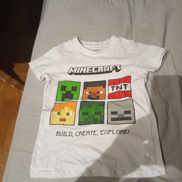 T-shirt chłopięcy minicraft rozm 122