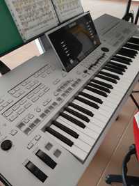 Teclado Yamaha Tyros 3 + Suporte + Coluna