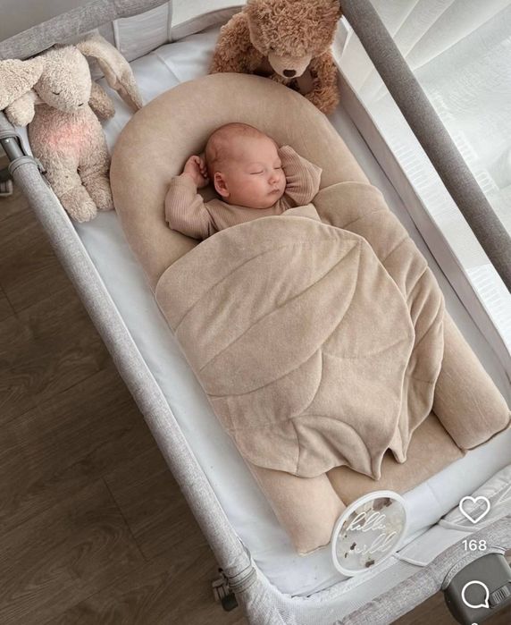 Кокон з ортопедичним матрасом від бренду Під Крилом