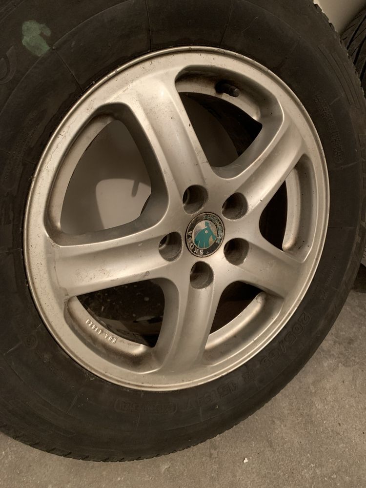 Alufelgi Skoda 5x112 15 cali