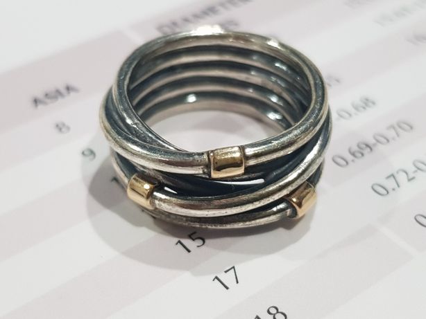 Oryginalny pierścionek Pandora "liny" rozm.50