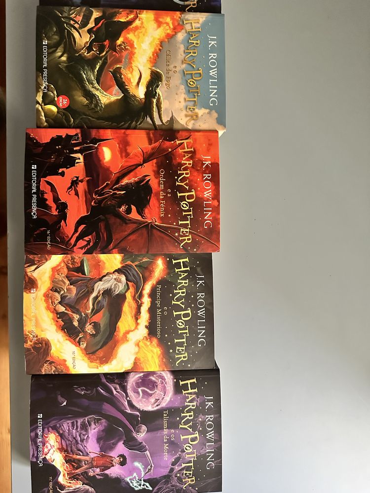 Coleção livros Harry Potter e edição especial