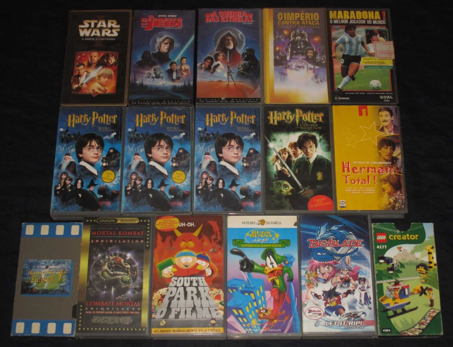 Filmes Infantis VHS originais português Pokémon Potter Warner Bros