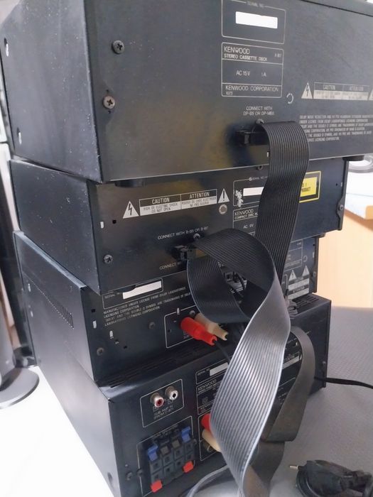 Aparelhagem completa em  modulos  kewiood impecavel