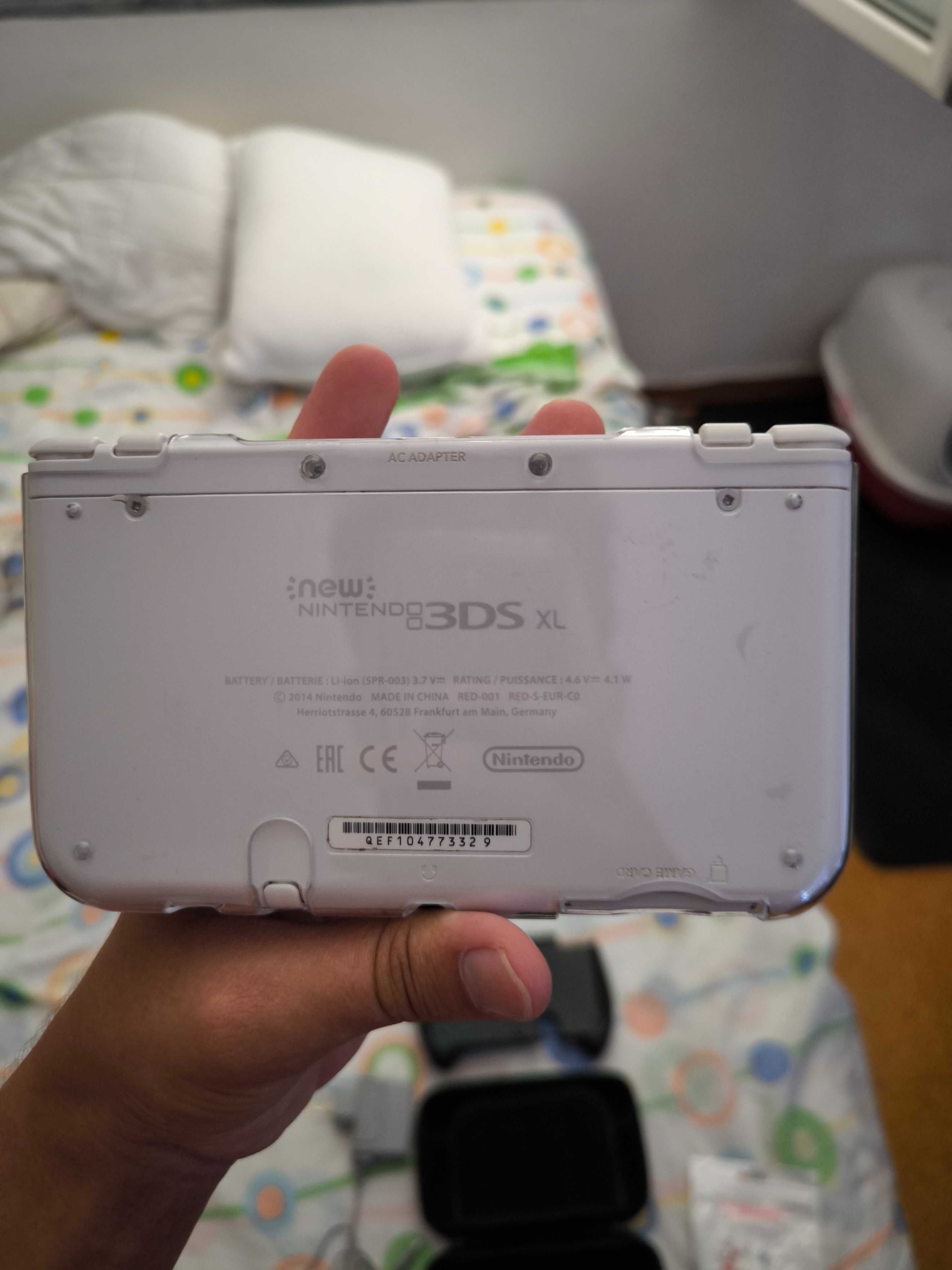 Nintendo New 3DS xl dois ecrãs IPS