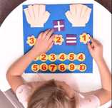 Wyprzedaż do 2 lipca!!!Tablica do Nauki Liczenia Montessori dla Dzieck