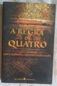 Livro "A Regra de Quatro" de Ian Caldwell e Dustin Thomason