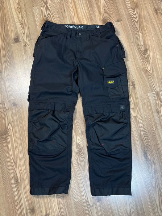 Snickers Workwear штани робочі Cordura KneeGuard чорні W38 L32