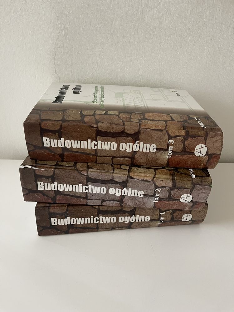 Budownictwo ogolne - tom 1, 2, 3 - ARKADY