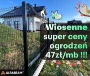Ogrodzenie panelowe 1,5m – 47zł /mb! # PROMOCJA # transport, montaż
