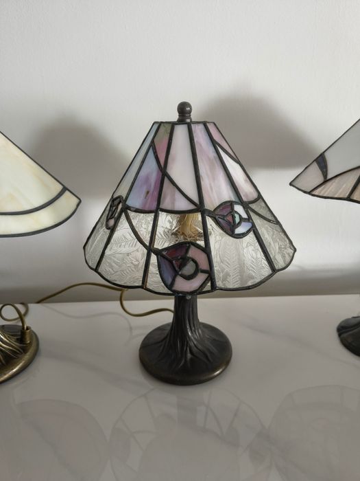 Tiffany lampy witrażowe stołowe / nocne / biurowe Art deco