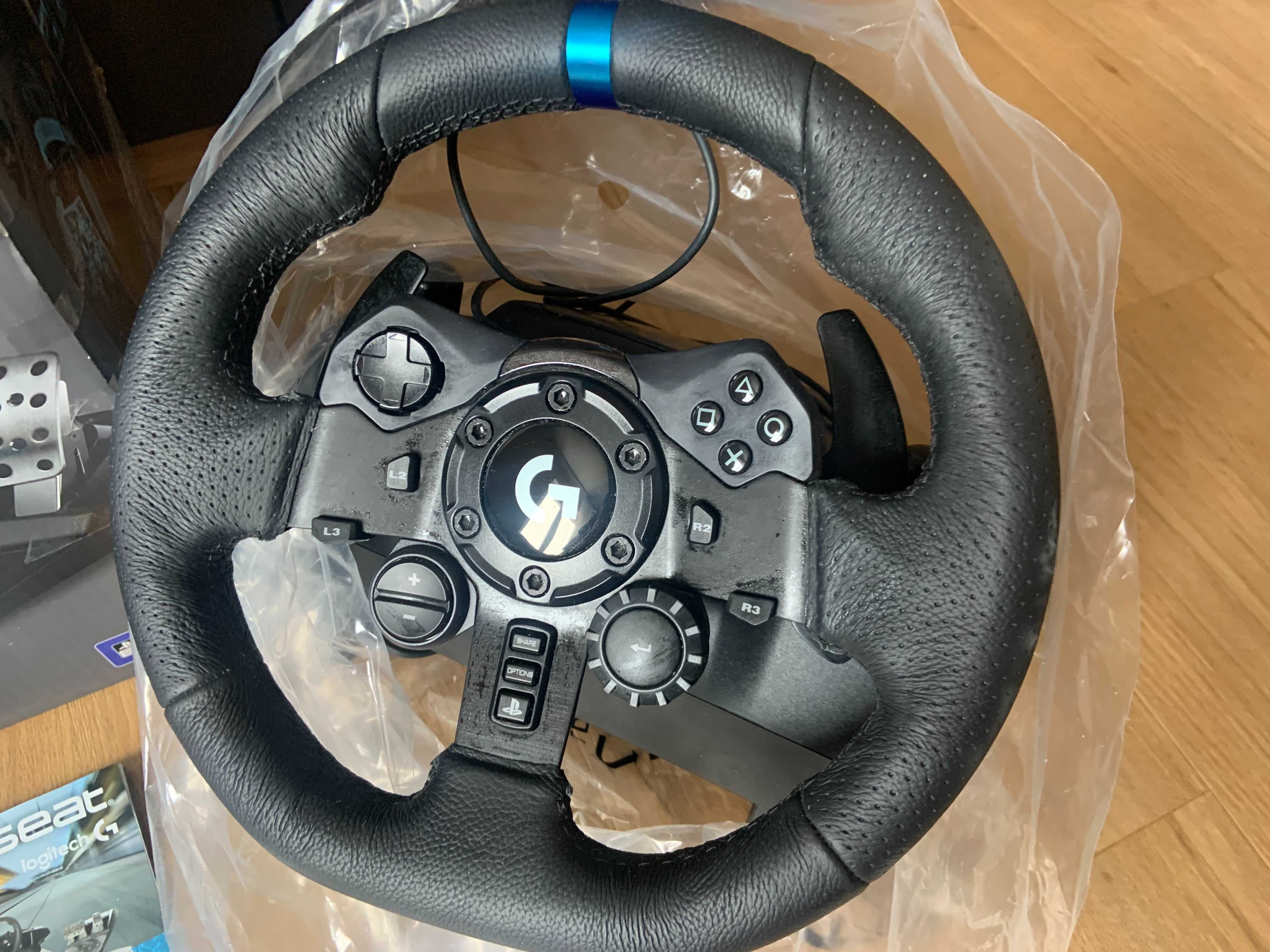 Игровий руль Logitech g923 Play Station 3/4/5/PC (тести/відео), g29