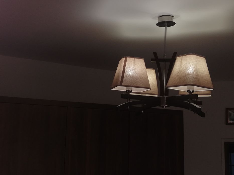 Lampa żyrandol 4 punktowy Alfa Armati