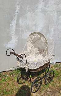 Wózek dla lalki retro