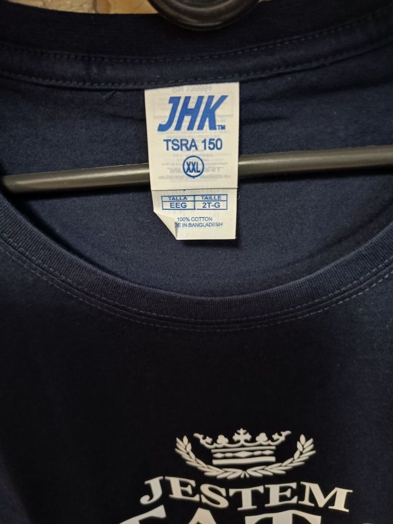 Zabawna koszulka dla taty r. XXL, Jestem tatą, t-shirt tata, nowa
