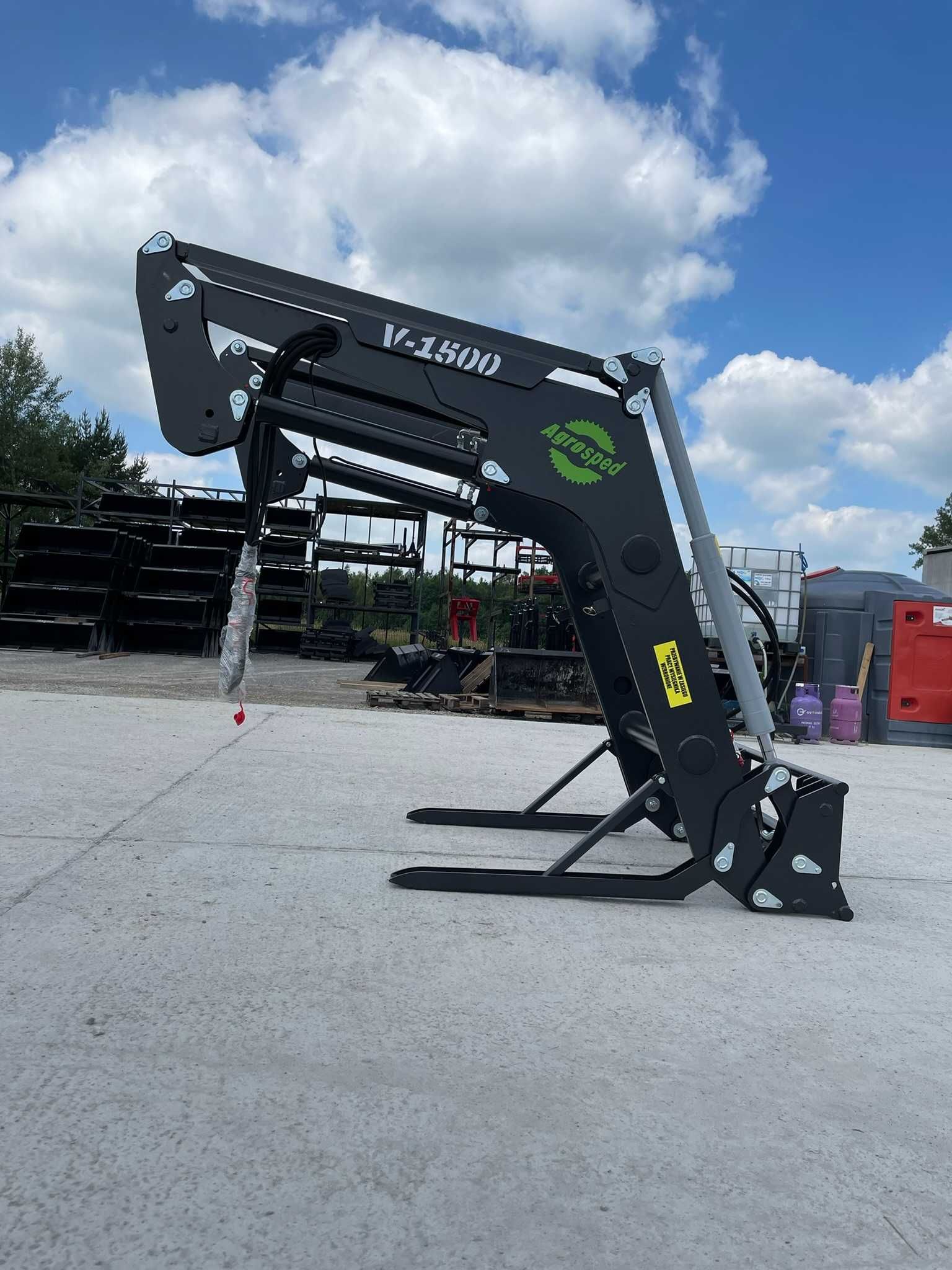 Ładowacz V-1500 AGROSPED nowy solidny tur do URSUS / Zetor / MTZ
