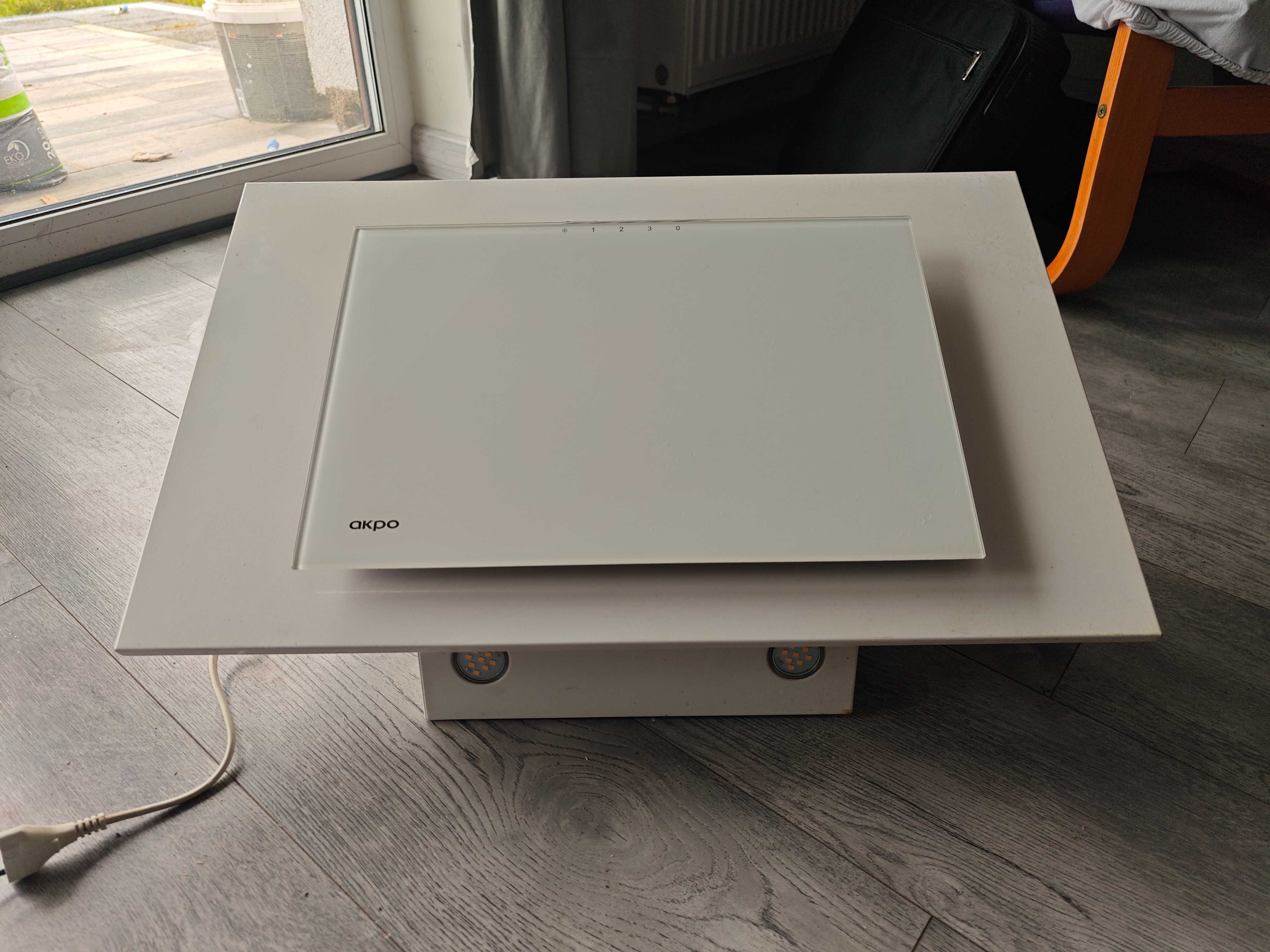 Okap AKPO WK-4 Nero 50 Biały 323.9m3/h 71dB klasa C.