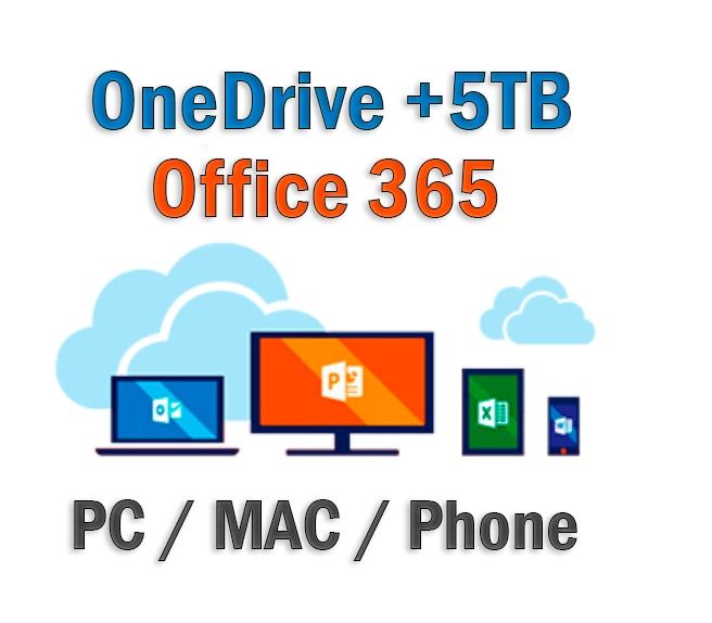 Лицензия Microsoft Office 365 +5TB OneDrive! лицензия (отвечаю быстро)