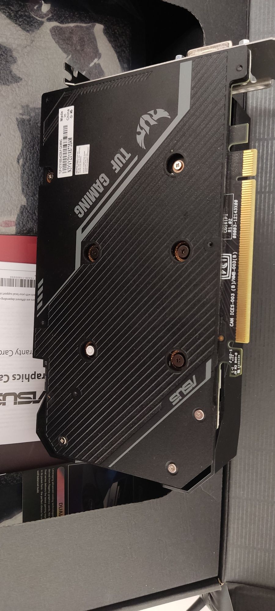 Відеокарта ASUS TUF GeForce GTX 1650 4GB GDDR6