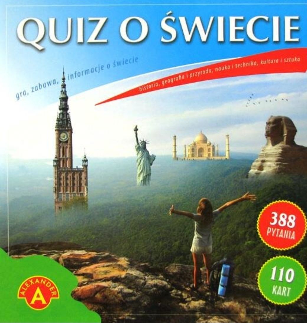 QUIZ O ŚWIECIE (Alexander) gra planszowa