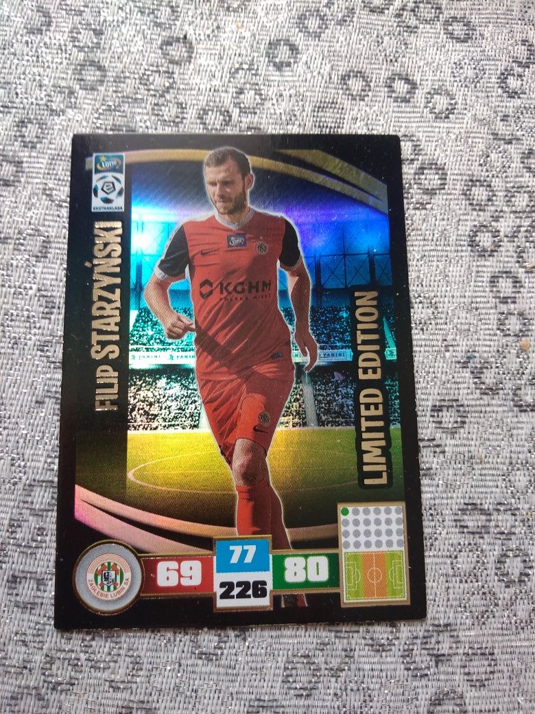 Karta limited edition Starzyński ekstraklasa 2016 Panini 2017 Rare