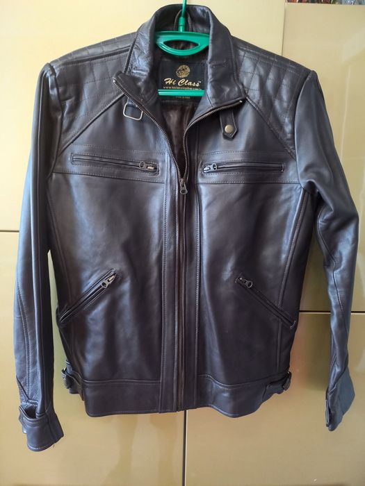 Куртка кожаная натуральная  мужская