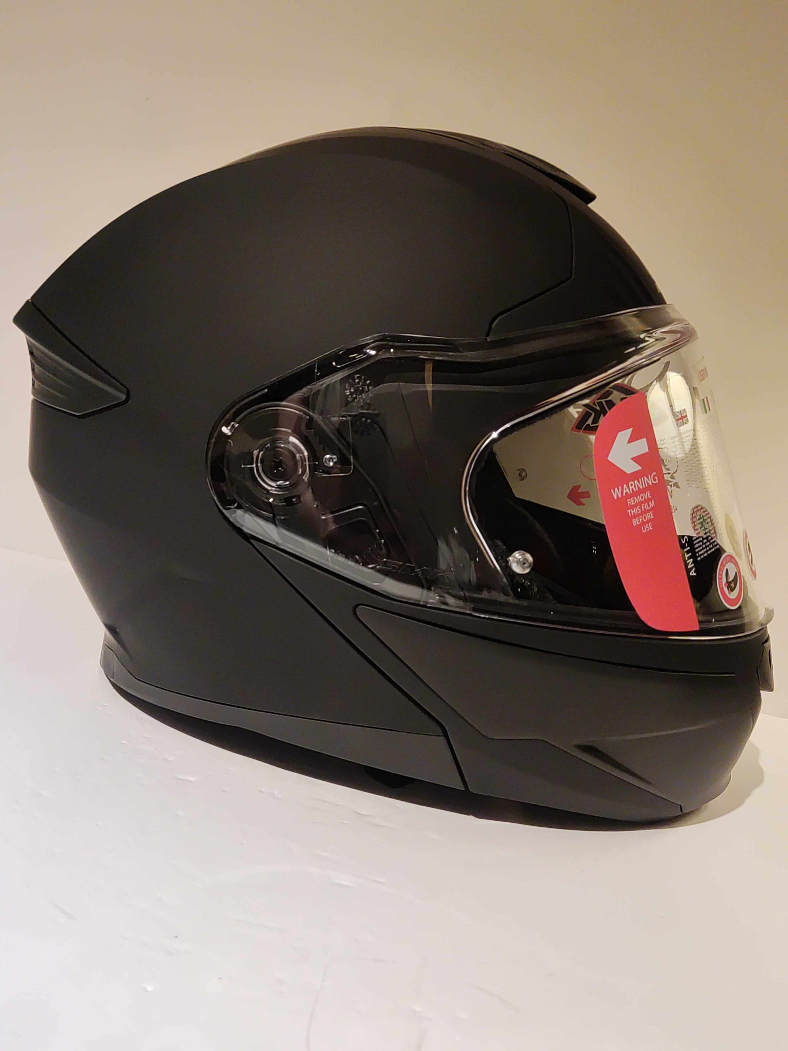 Capacete SMK modular dupla homologação P/J mota scooter novo