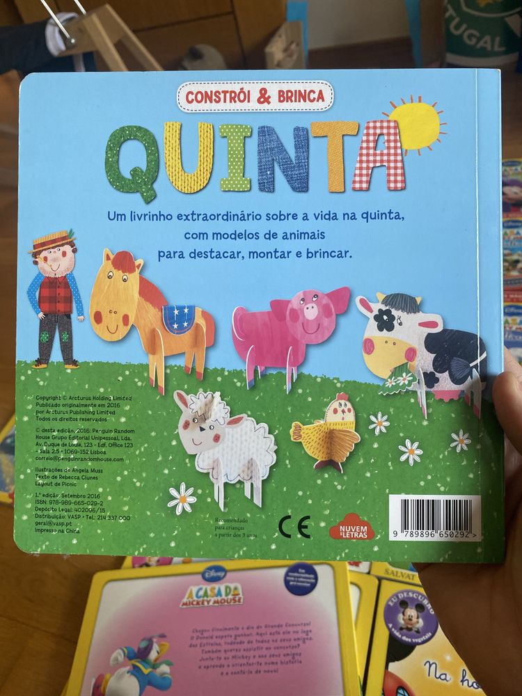 Livro Quinta, recomendado a partir dos 3 anos