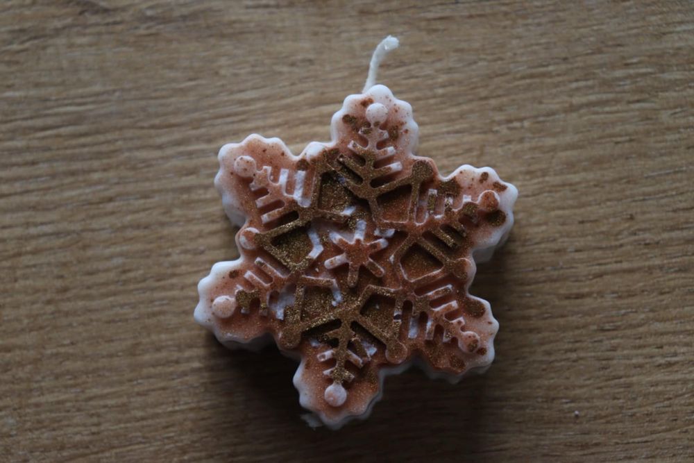 Świąteczne świece handmade