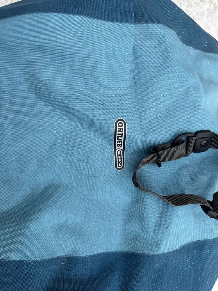 Гермосумка велосипедная Ortlieb Back-Roller Plus dusk blue-denim, 20 л