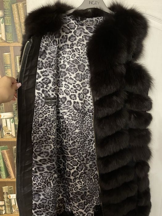 Жилетка из песца