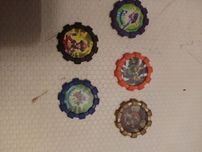 Tazos de várias colecções