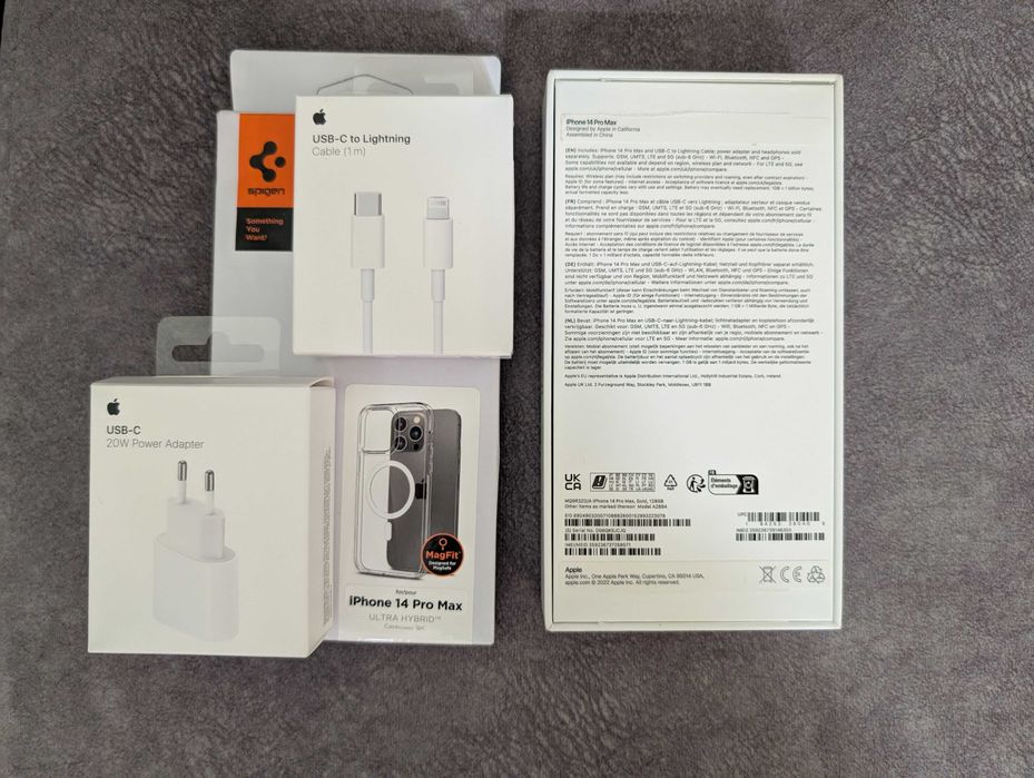 Iphone  14 Pro Max Orginalna bateria 100% ma tylko 63 ładowania