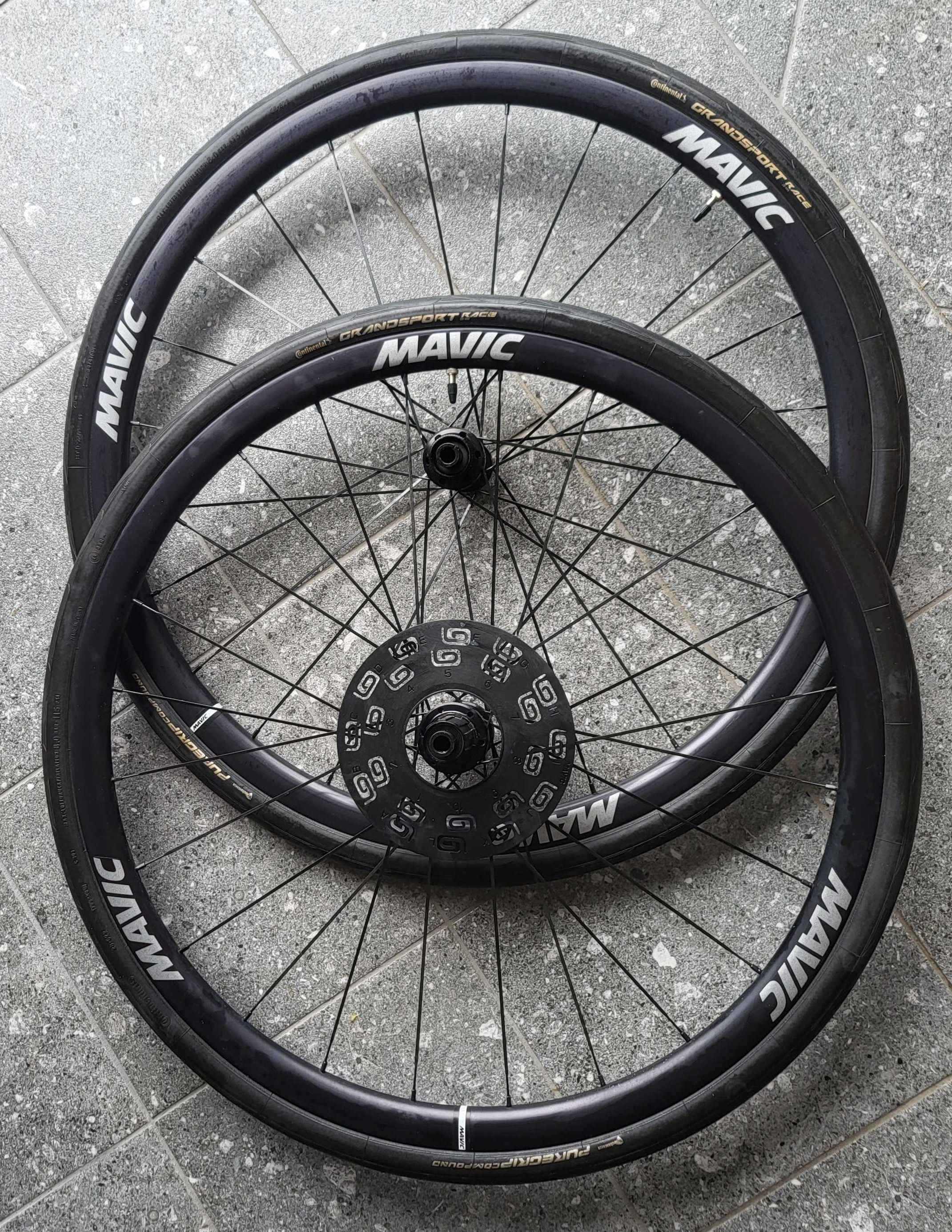 Koła Mavic Ksyrium Disc 30 + opony Conti GrandSport Race 28mm IDEALNE