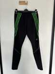 Czarne leginsy sportowe adidas mlodziezowe uniwerrsalne