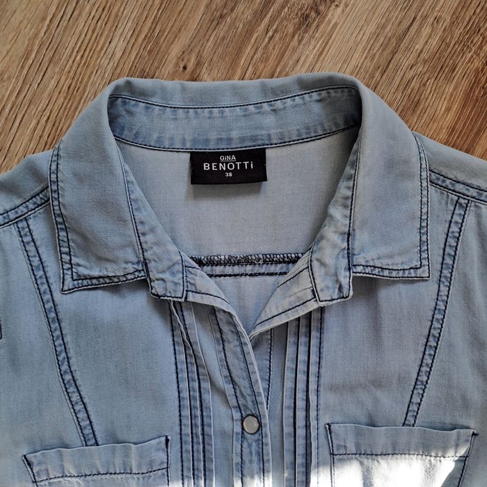 Dżinsowa letnia sukienka