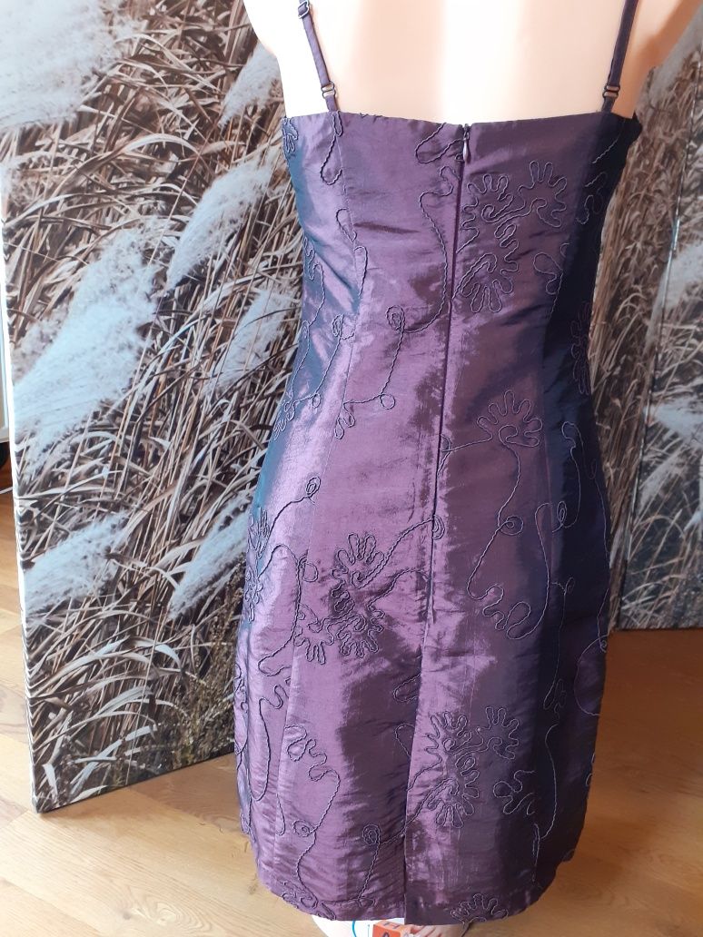 Sukienka fioletowa Orsay