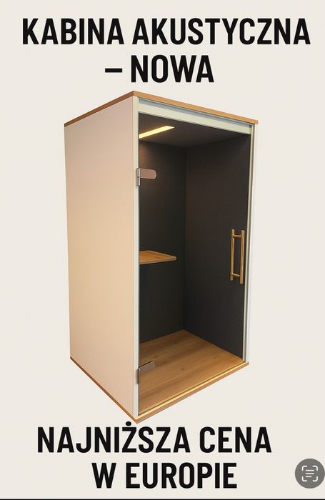 Kabina telefoniczna ,akustyczna do biura!!! Najlepsza cena na rynku!!!