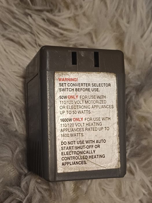 Перетворювач напруги із 220 на 110