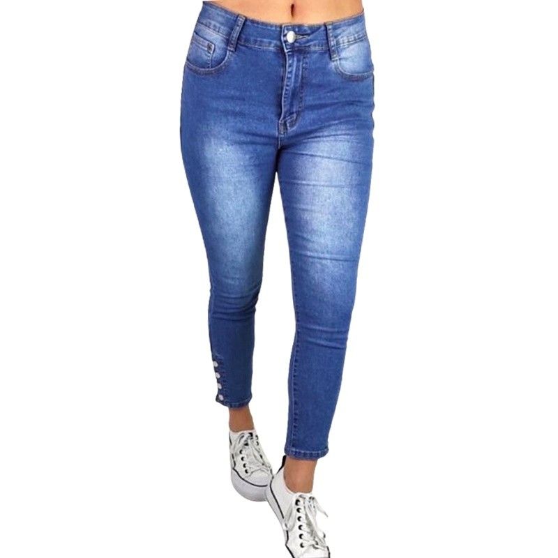 Spodnie jeansowe damskie duże rozmiary 46