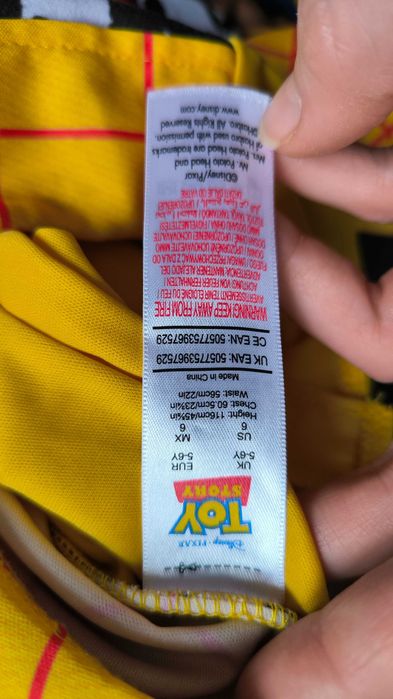 Strój Chudy Toy Story